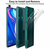Microsonic Huawei Y9 Prime 2019 Kılıf Transparent Soft Beyaz