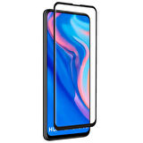 Microsonic Huawei P Smart Z Tam Kaplayan Temperli Cam Ekran Koruyucu Siyah