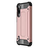 Microsonic Xiaomi Mi A3 Kılıf Rugged Armor Rose Gold