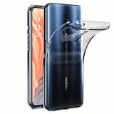 Microsonic Oppo Reno Z Kılıf Transparent Soft Beyaz