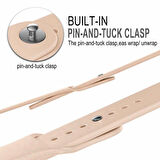 Microsonic Apple Watch Series 5 44mm Silikon Kordon Rose Gold
