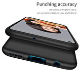 Microsonic Matte Silicone Huawei Mate 30 Lite Kılıf Mavi