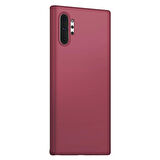 Microsonic Matte Silicone Samsung Galaxy Note 10 Plus Kılıf Mor