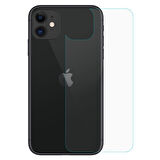 Microsonic Apple Uyumlu iPhone 11 (6.1'') Arka Temperli Cam Ekran Koruyucu