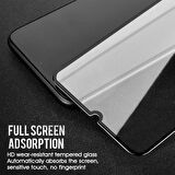 Microsonic Xiaomi Mi 9 Lite Tam Kaplayan Temperli Cam Ekran Koruyucu Siyah