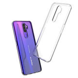 Microsonic Oppo A5 2020 Kılıf Transparent Soft Beyaz