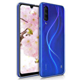 Microsonic Xiaomi Mi 9 Lite Kılıf Transparent Soft Beyaz