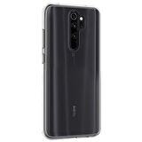 Microsonic Xiaomi Redmi Note 8 Pro Kılıf Transparent Soft Beyaz