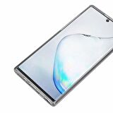 Microsonic Samsung Galaxy Note 10 Plus Kılıf 6 tarafı tam full koruma 360 Clear Soft Şeffaf