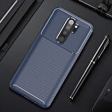 Microsonic Xiaomi Redmi Note 8 Pro Kılıf Legion Series Lacivert