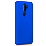 Microsonic Matte Silicone Oppo A9 2020 Kılıf Mavi