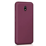 Microsonic Matte Silicone Xiaomi Redmi 8A Kılıf Mor