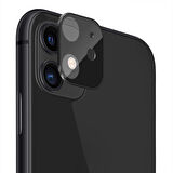 Microsonic Apple Uyumlu iPhone 11 (6.1'') Kamera Lens Koruma Camı V2 Siyah