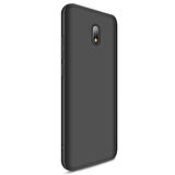 Microsonic Xiaomi Redmi 8A Kılıf Double Dip 360 Protective Siyah