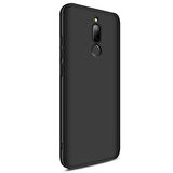 Microsonic Xiaomi Redmi 8 Kılıf Double Dip 360 Protective Siyah