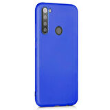 Microsonic Matte Silicone Xiaomi Redmi Note 8T Kılıf Mavi