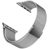 Microsonic Apple Watch 3 38mm Milanese Loop Kordon Gümüş