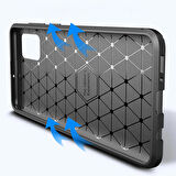 Microsonic Samsung Galaxy A51 Kılıf Legion Series Lacivert