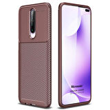 Microsonic Xiaomi Redmi K30 Kılıf Legion Series Kahverengi