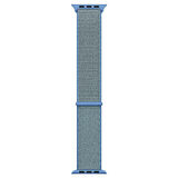 Microsonic Apple Watch Series 2 38mm Hasırlı Kordon Woven Sport Loop Tahoe Blue