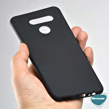 Microsonic Matte Silicone LG K50 Kılıf Mor