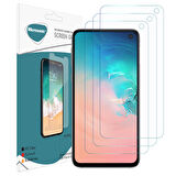 Microsonic Samsung Galaxy S10e Ekran Koruyucu Nano Cam (3'lü Paket)
