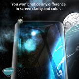 Microsonic Samsung Galaxy S20 Plus Tam Kaplayan Temperli Cam Ekran Koruyucu Siyah