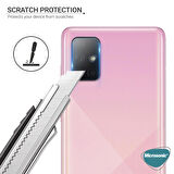 Microsonic Samsung Galaxy A51 Kamera Lens Koruma Camı