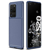 Microsonic Samsung Galaxy S20 Ultra Kılıf Legion Series Lacivert