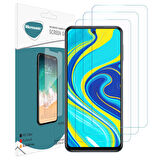 Microsonic Xiaomi Redmi Note 9 Pro Max Screen Protector Nano Glass (3 Pack)