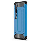 Microsonic Xiaomi Mi 10 Pro Kılıf Rugged Armor Mavi