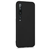 Microsonic Matte Silicone Xiaomi Mi 10 Pro Kılıf Siyah