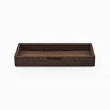 ​Woodsaka Gobi Yatay Kalemlik ve Aksesuar Kutusu - Ceviz - 25cm x 10.4cm x 3cm