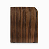 Woodsaka Reka İki Bölümlü Dosya Rafı & Kırtasiye Dolabı - Yatay ve Dikey Kullanım - Ceviz Ağacından - 26.8 cm x 20.8 cm x 14.2 cm