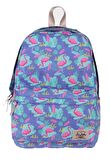 Kaukko Nature Flamingo ve Aloha Baskılı İlk ve Ortaokul Sırt Çantası