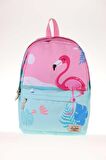 Kaukko İlkokul Sırt Çantası Büyük Boy Happy Flamingo 1396