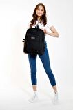 Kaukko Full Pocket Okul Sırt Çantası Siyah K1599
