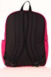 Kaukko Full Pocket Okul Sırt Çantası Koyu Pembe K1604