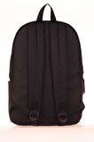 Kaukko Basic Colors Okul Sırt Çantası Siyah Stripe K1627