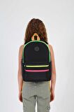 Kaukko Magic Dreams Sırt Çantası Color Zipper Black K1729