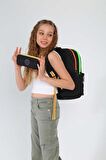 Kaukko Magic Dreams Sırt Çantası Color Zipper Black K1729