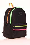 Kaukko Magic Dreams Sırt Çantası Color Zipper Black K1729