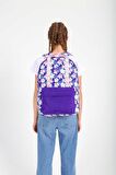 Kaukko Double Stripe Sırt Çantası Purple K1763