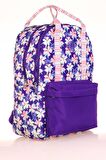 Kaukko Double Stripe Sırt Çantası Purple K1763