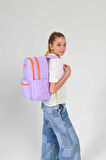 Kaukko Quilted Sırt Çantası Lilac K1772
