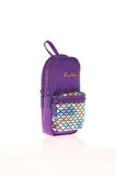 Kaukko Bright Junior Bag Kalem Çantası Scale Mor K2474