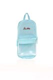 Kaukko Magical Junior Bag Kalem Çantası Transparent Turkuaz K2501