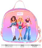 Wow Generation Shine Baskılı Turuncu - Mor Renkli Kız Çocuk Isı Yalıtımlı Okul Beslenme Çantası - W6091