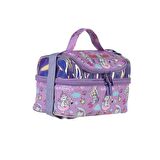Kaukko Kids&Love Cat Unicorn Aynalı Taşlı Beslenme Çantası L7063