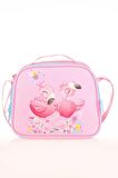 Kaukko Kids Beslenme Çantası Layer Flamingo L7197
